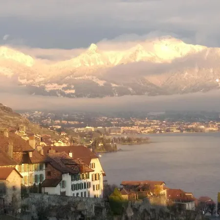 La Gremillette Gourmande Lavaux בית אירוח Rivaz