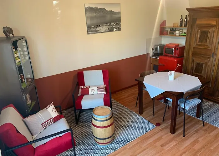 Quarto em Acomodações Particulares La Gremillette Gourmande Lavaux *