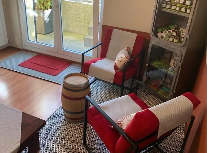 Quarto em Acomodações Particulares La Gremillette Gourmande Lavaux Rivaz