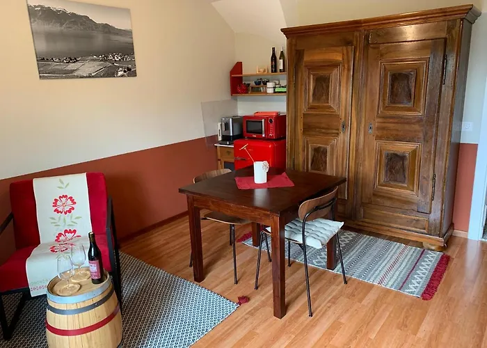 La Gremillette Gourmande Lavaux Quarto em Acomodações Particulares *