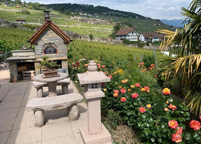 La Gremillette Gourmande Lavaux Quarto em Acomodações Particulares