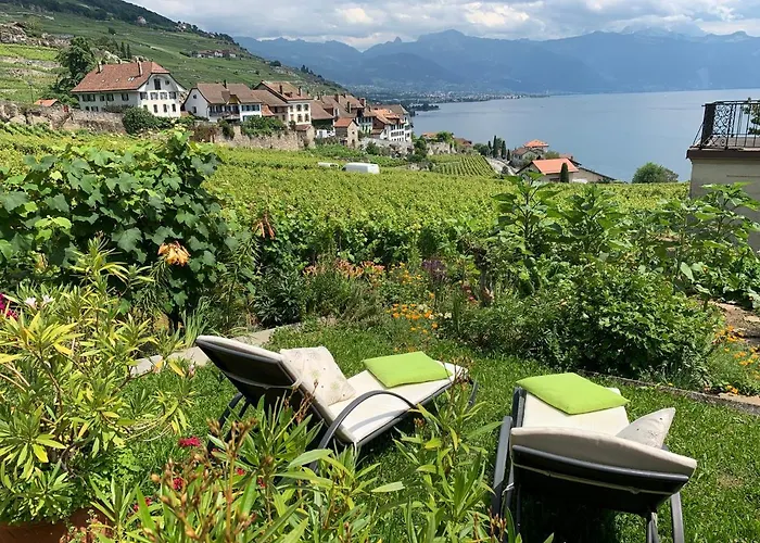 Quarto em Acomodações Particulares La Gremillette Gourmande Lavaux Rivaz