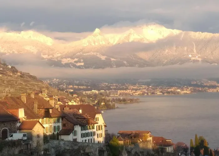 La Gremillette Gourmande Lavaux Quarto em Acomodações Particulares Rivaz